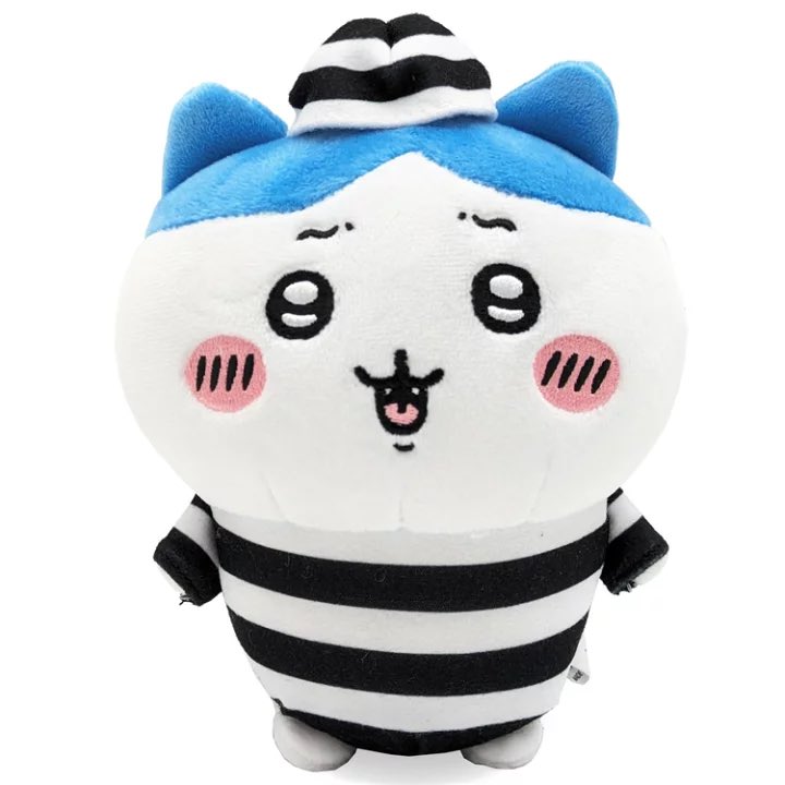 ちいかわ　ぽてたま　ぬいぐるみ　囚人　旅行 入荷のお知らせ／ 『ぽてたまぬいぐるみ』 (囚人ちいかわ/囚人ハチワレ