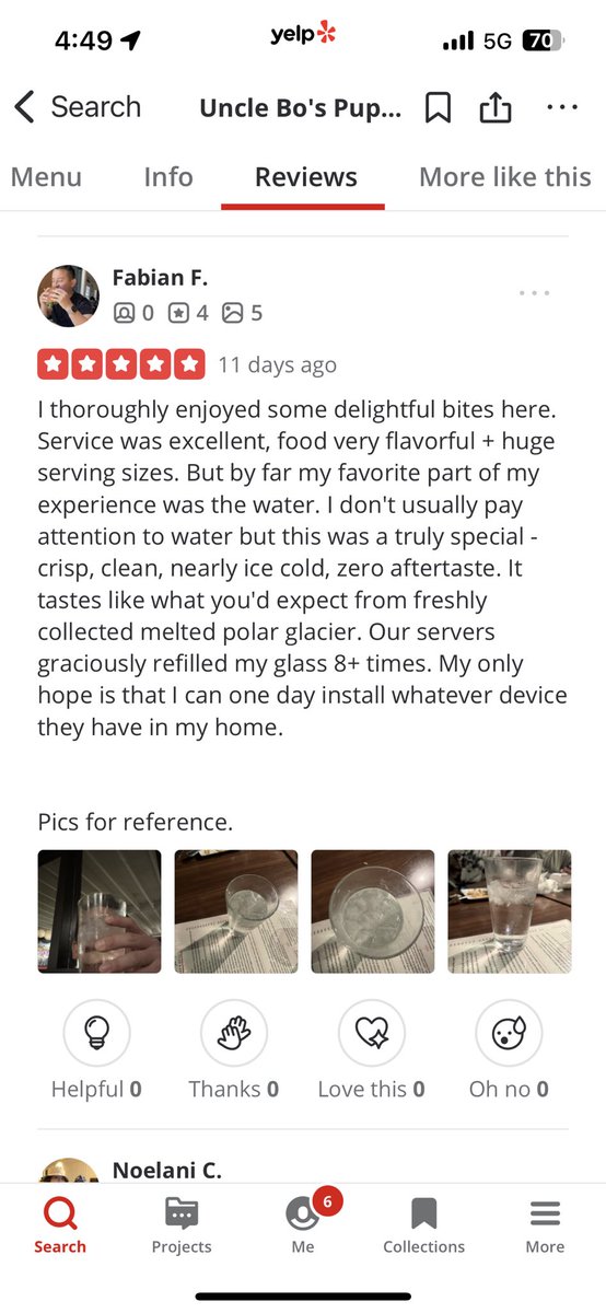 kridycent's tweet photo. this is my favorite review of the restaurant i work in https://t.co/oGEu5Kh0H7