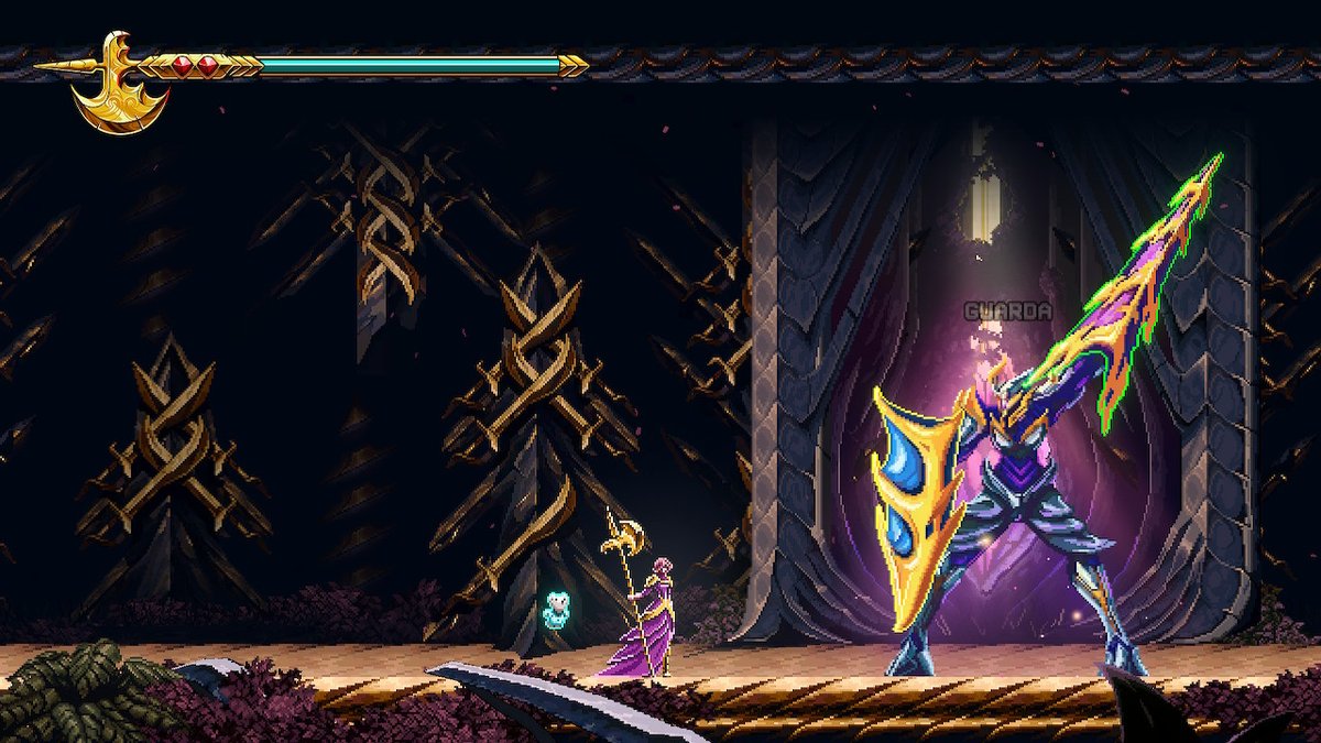 danielreen's tweet photo. Comecei 9 Years of Shadows e já estou apaixonado. Metroidvania com visual deslumbrante e mecânicas bem únicas. #9YOS #NintendoSwitch https://t.co/u0xRD3rO97