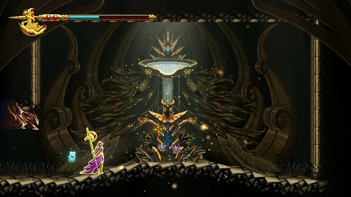 danielreen's tweet photo. Comecei 9 Years of Shadows e já estou apaixonado. Metroidvania com visual deslumbrante e mecânicas bem únicas. #9YOS #NintendoSwitch https://t.co/u0xRD3rO97