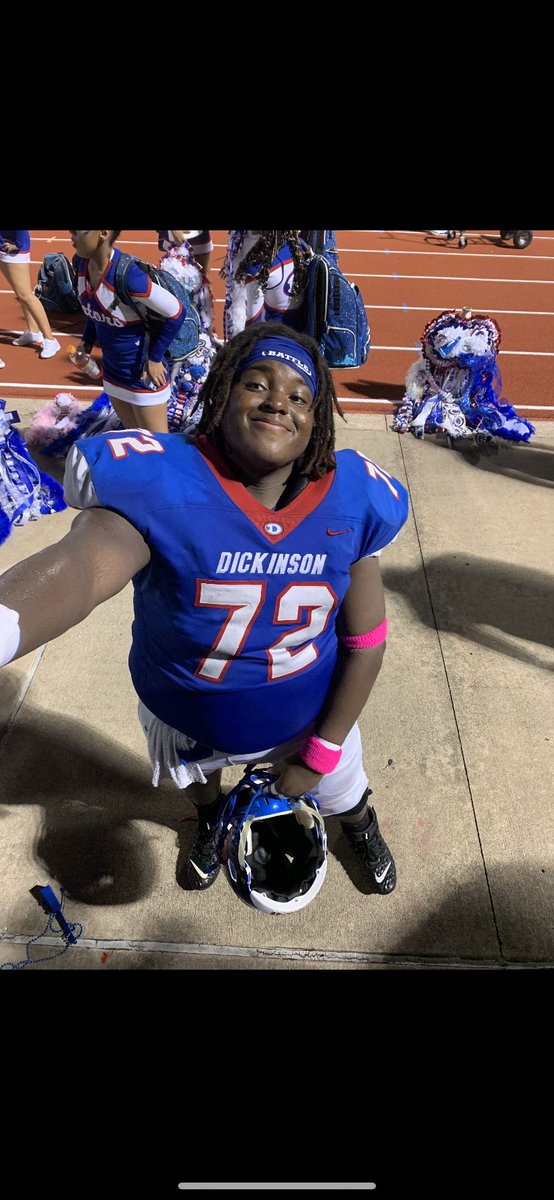 Honored to be a 2x 1st team all district OL🚾🐊<a href="/DickinsonFB/">DHSGatorFB</a>
