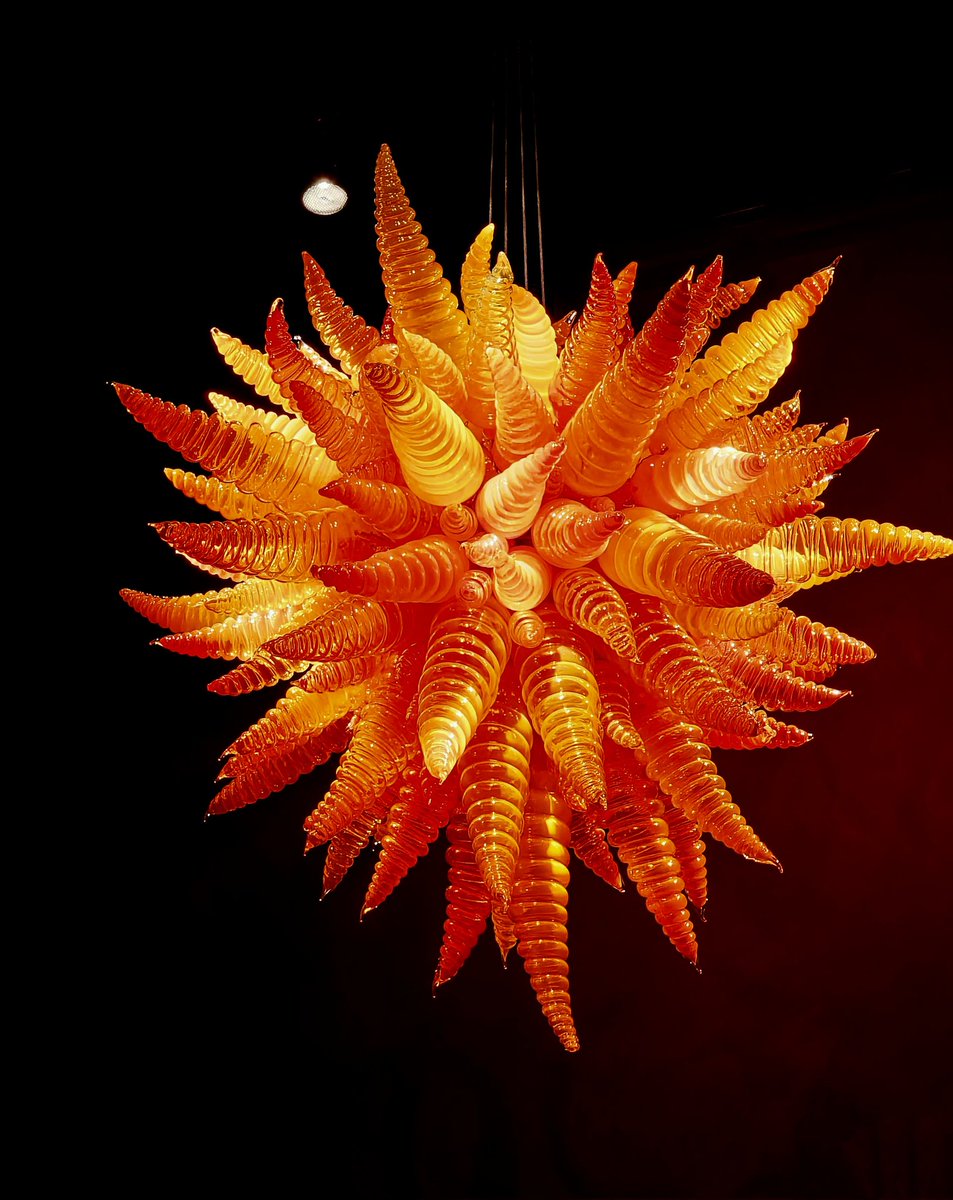 Stunning! At the #Chihuly garden and glass in Seattle. Truly awe inspiring.