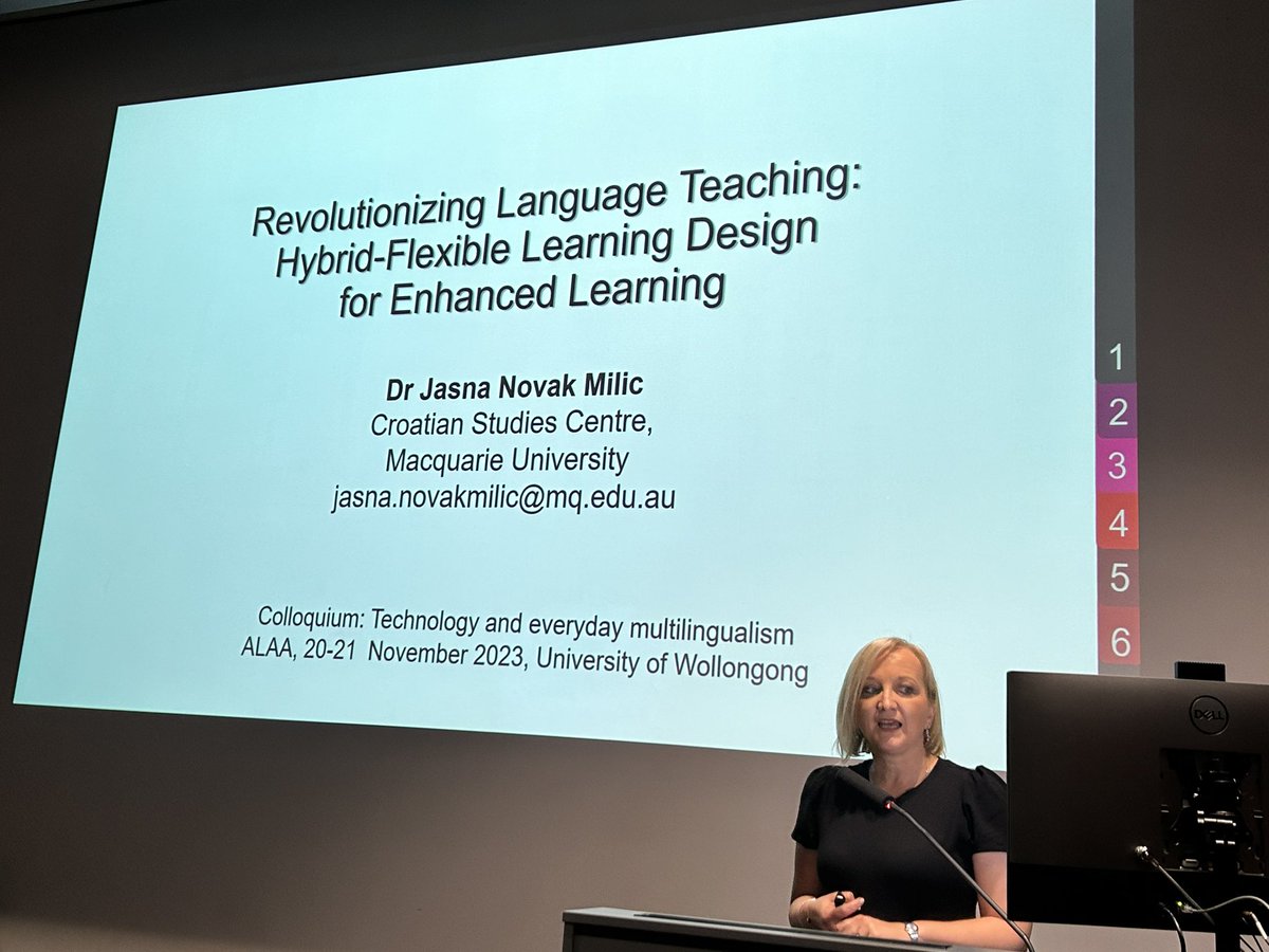 alice chik also @alicechik.bsky.social (@alicechik) on Twitter photo How to support a smaller #linguistic community to maintain the #heritage #language? #innovative #technologies for #blended learning <a href="/jasna_nm/">Jasna Novak Milic</a> <a href="/LanguagesMQ/">Languages & Cultures MQ</a> How to support a smaller #linguistic community to maintain the #heritage #language? #innovative #technologies for #blended learning <a href="/jasna_nm/">Jasna Novak Milic</a> <a href="/LanguagesMQ/">Languages & Cultures MQ</a>