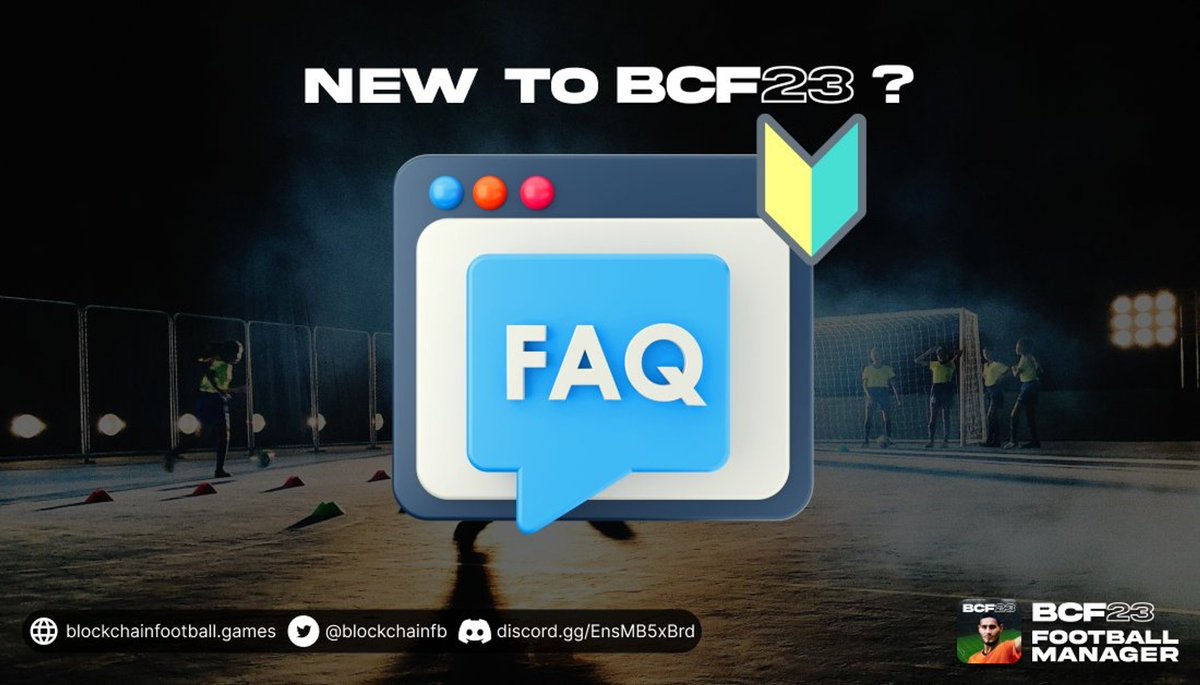 blockchainfb's tweet photo. Are you new to #BCF23?🔰
Please find the link below to our Zendesk: you can find there everything you need to know to train the best football team ever!
If you have any problems with the account or you need help - you can submit a request there!
https://t.co/oDmdyL2NaN https://t.co/8He65EBA8M