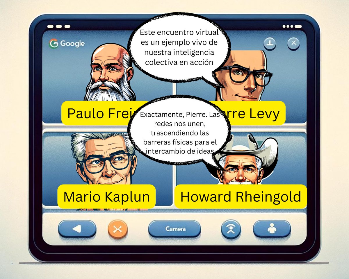 Comic - Consenso en red y comunicación dialógica #UNEDeducomunicacion