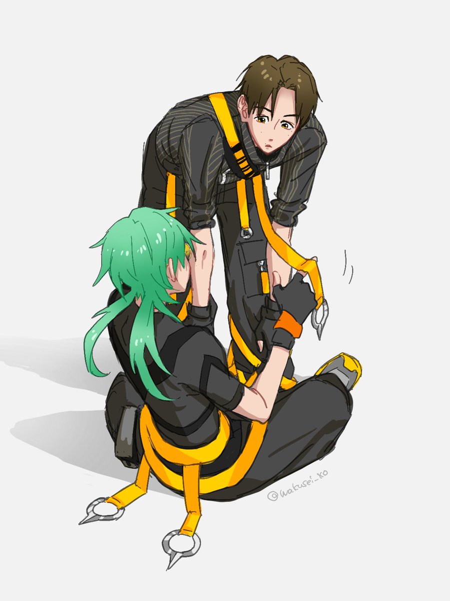 wakusei_xo's tweet photo. ふたりとも尻尾ついてるみたいで可愛い https://t.co/w8kHw9wl8C