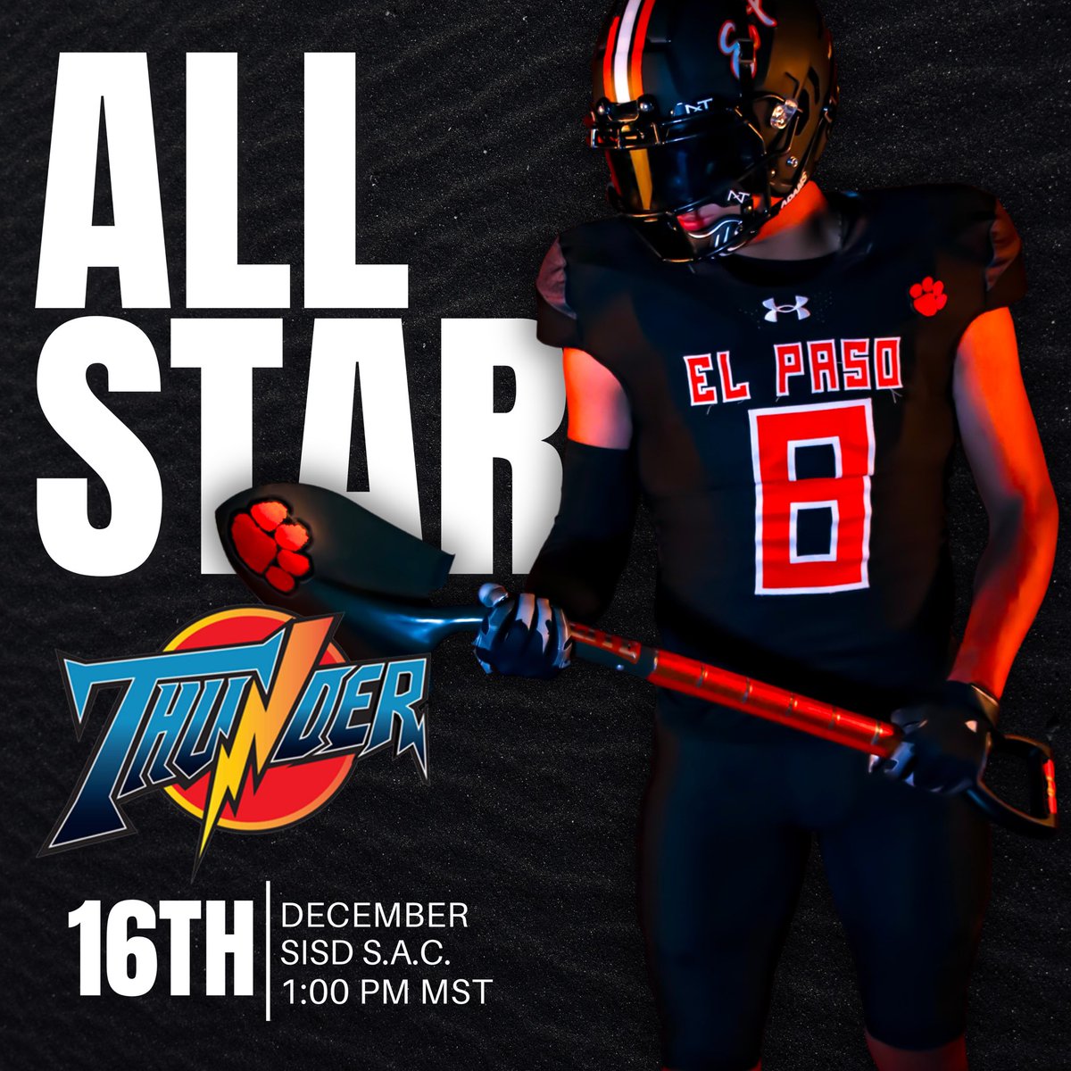 ElPasoFB's tweet photo. Congratulations @Edgar8Garcia for being selected to represent @elpasohs in the 2023 @915Showcase 

#DigInTigers | #FOR23ARD | #txhsfb https://t.co/PS1f473qGQ