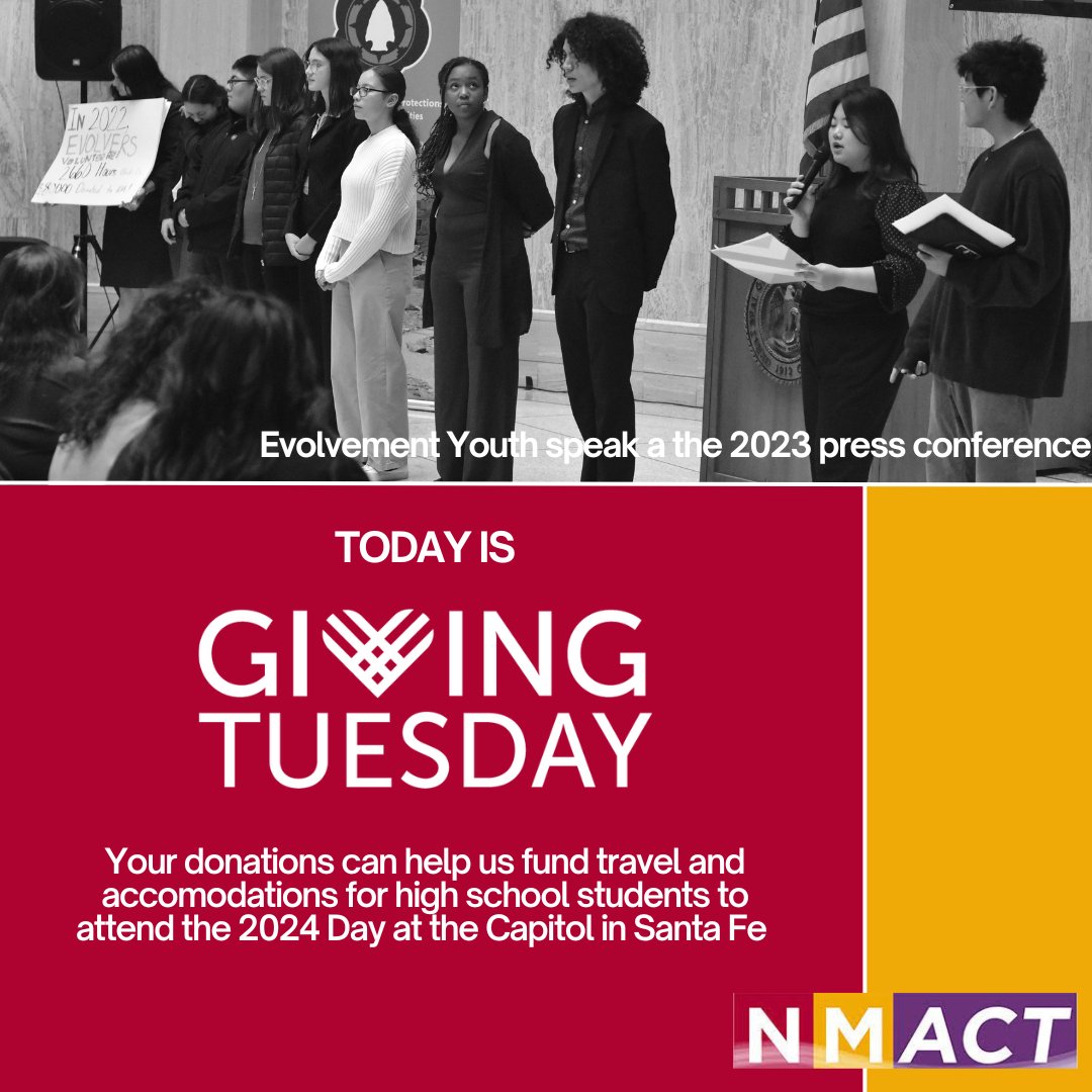 Today is #GIVINGTUESDAY! DYK you can dictate what you want your donation to go towards?  For ex. you can choose for your funds to go directly to the Day at the Capital, where youth from across the state gather to advocate. #ACTforhealth

Donate here: tinyurl.com/donateCDPC