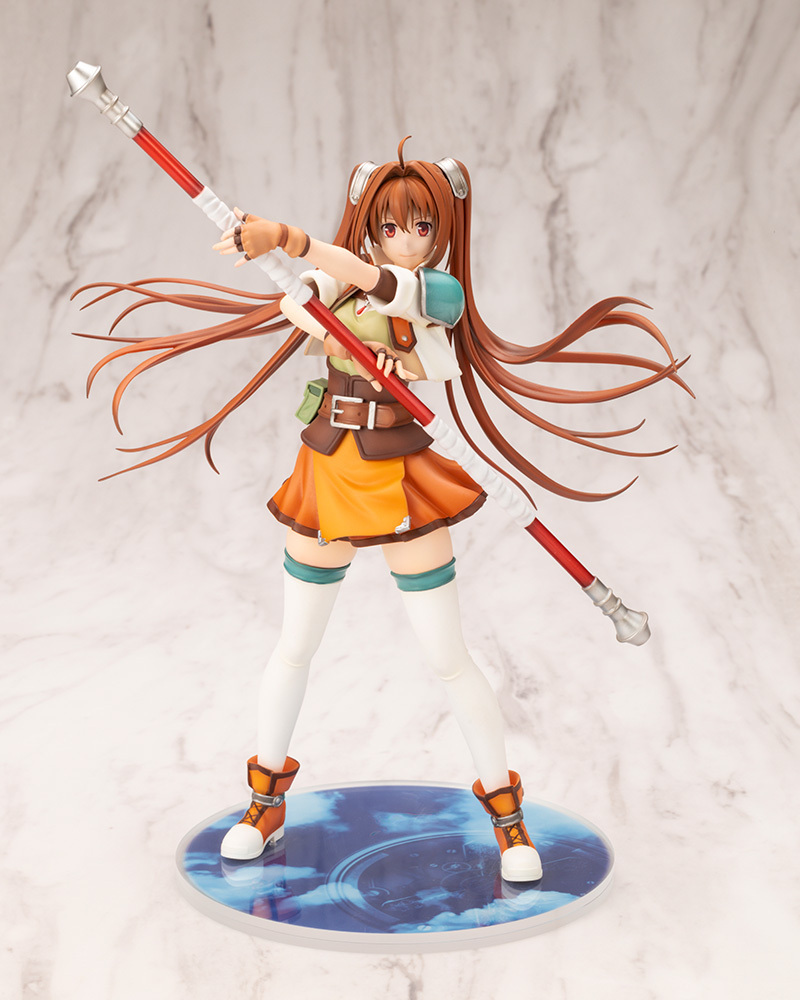 kotobukiyas's tweet photo. 【デコマス公開】
英雄たちの軌跡の原点がここに！

軌跡シリーズ第一作「空の軌跡」にて主人公を務めた「エステル・ブライト」が、「空の軌跡SC」の姿でついに初スケールフィギュア化！
明日【11月21日(火)】より受注開始です！

#空の軌跡 #創の軌跡 #軌跡シリーズ https://t.co/1GBniMouQf