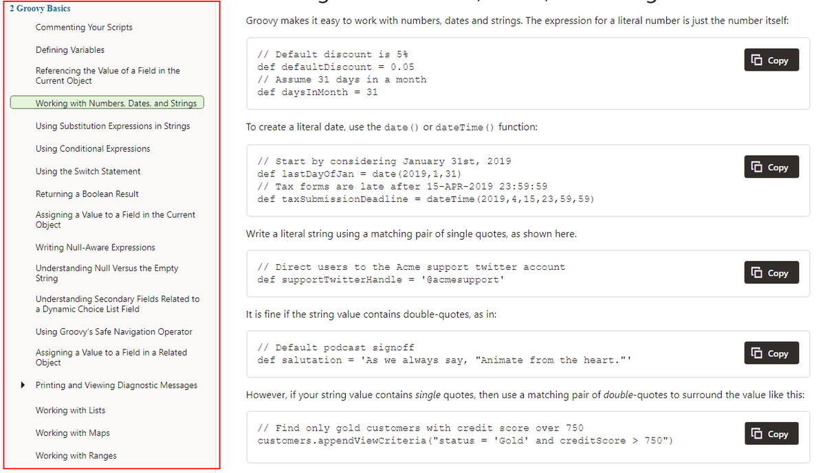 For anyone who is new 2 using Groovy in Oracle EPM, I highly recommend understanding the Groovy Basics. This is useful for Oracle ERP, HCM & SCM consultants.

Here is the link 2 the docs with examples.

docs.oracle.com/en/cloud/saas/…

#oracleepm #epm #groovy #groovyinepm #oracleerp