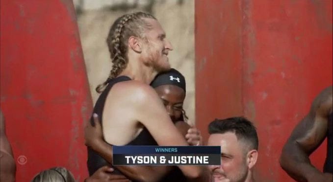 rachelshoh's tweet photo. one thing about justine…she gon make a final!! #LoveIslandGames https://t.co/QHzIxUfTW5