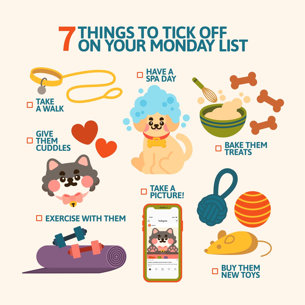 petfriendlys_ph's tweet image. Want to spend some quality time with your furbabies this week? 🐶 Here are 7 things you can do with your pet! ❤️ Don't forget to share a photo and tag us! We'd love to see your cute furbabies doing these activities 🫶🏼

-

#petcare #petactivities #petph #pettoys #petfriendlysph