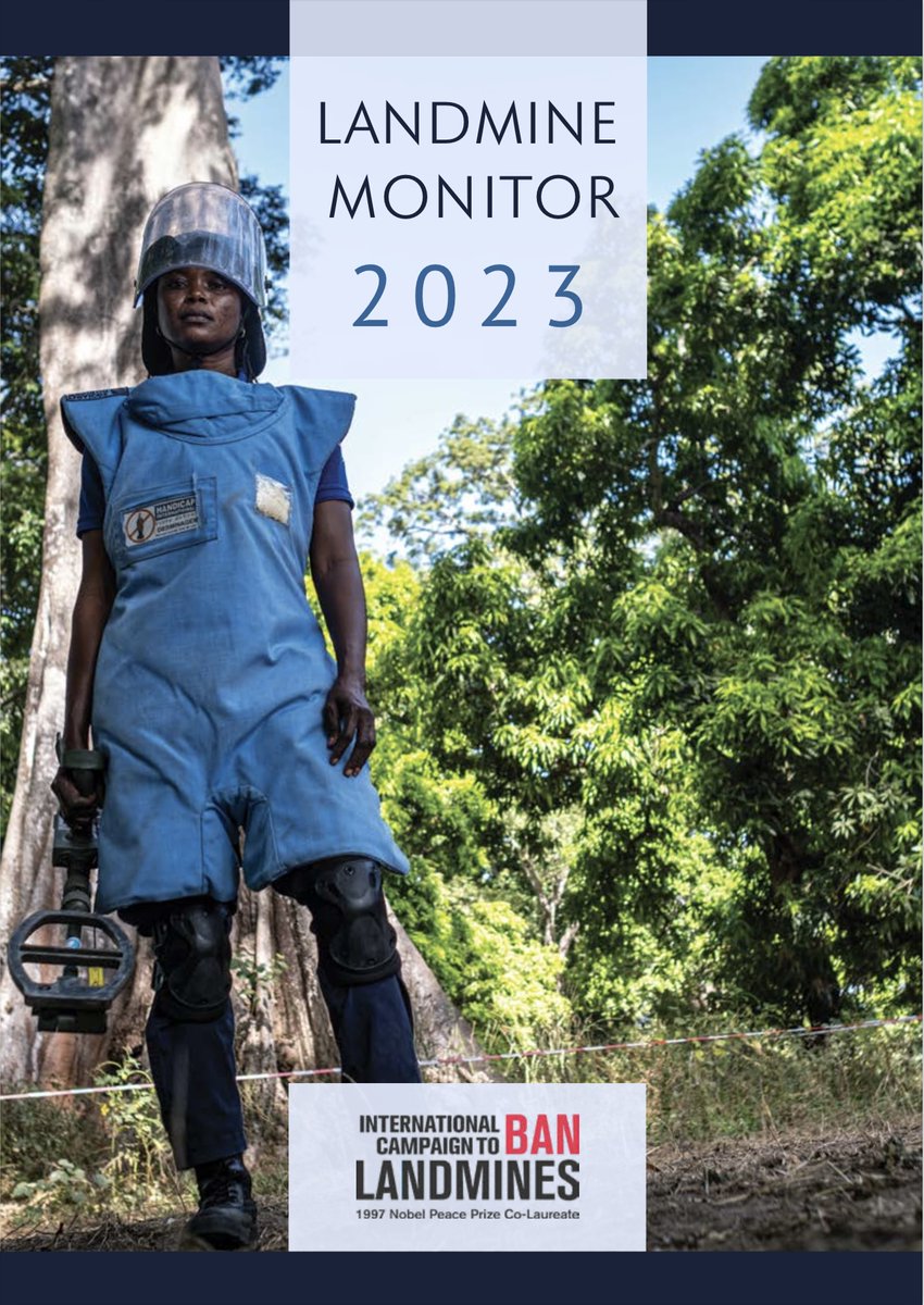 Published on 14 Nov, 2023, the #Landmine Monitor 2023 reports a high number of casualties for the eighth year in a row. It is a stark reminder of the need for all countries to joint together to reach a mine-free world. Read the full report: bit.ly/47HqxZ1 @UNPeacekeeping