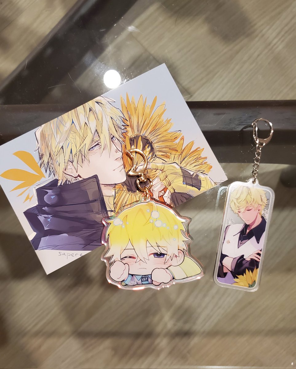 Received these really cute sonny in the last hour of anyc from @/__sapere and @/760ml_eri 🥺

Thank you 💛