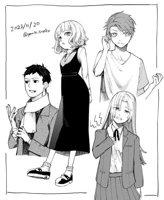 久々に落書き 
