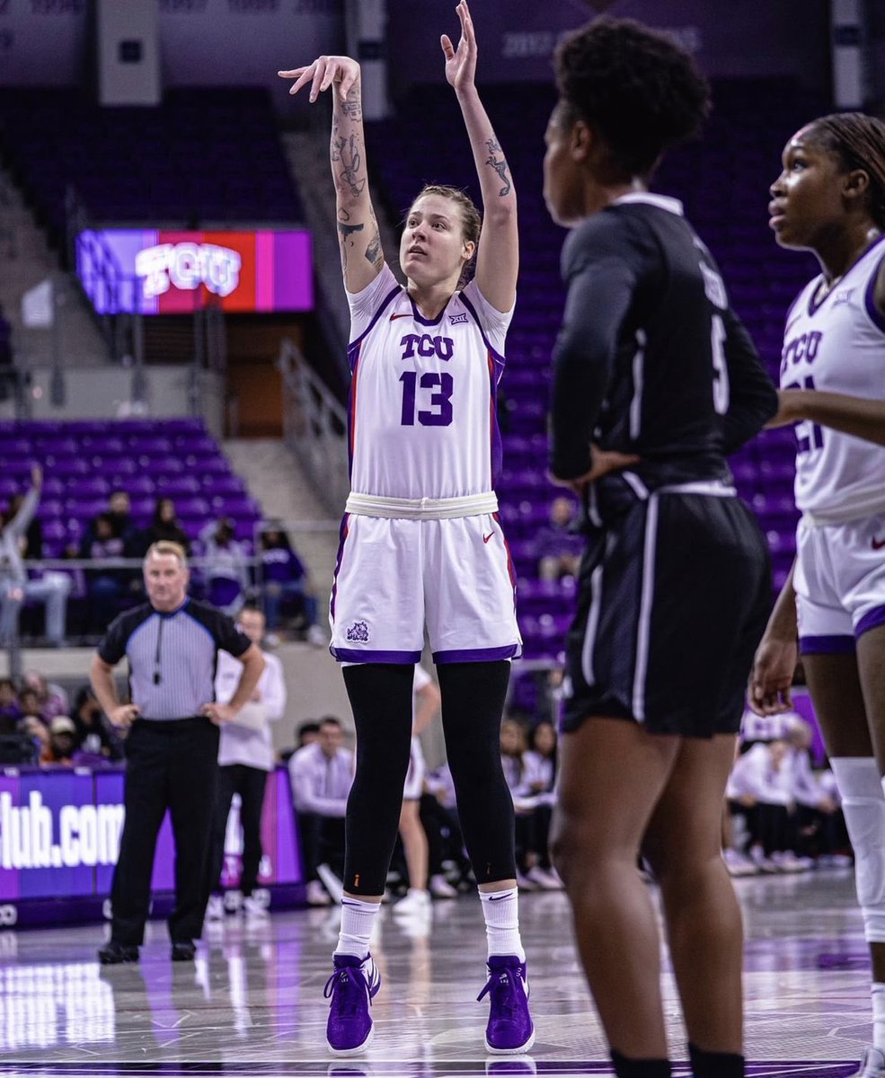 Sedona Prince tonight: 33 PTS | 16 REB | 2 STL | 2 BLK | 12-19 FG TCU defeated Army 88-51! #NCAAW | @tcuwbb