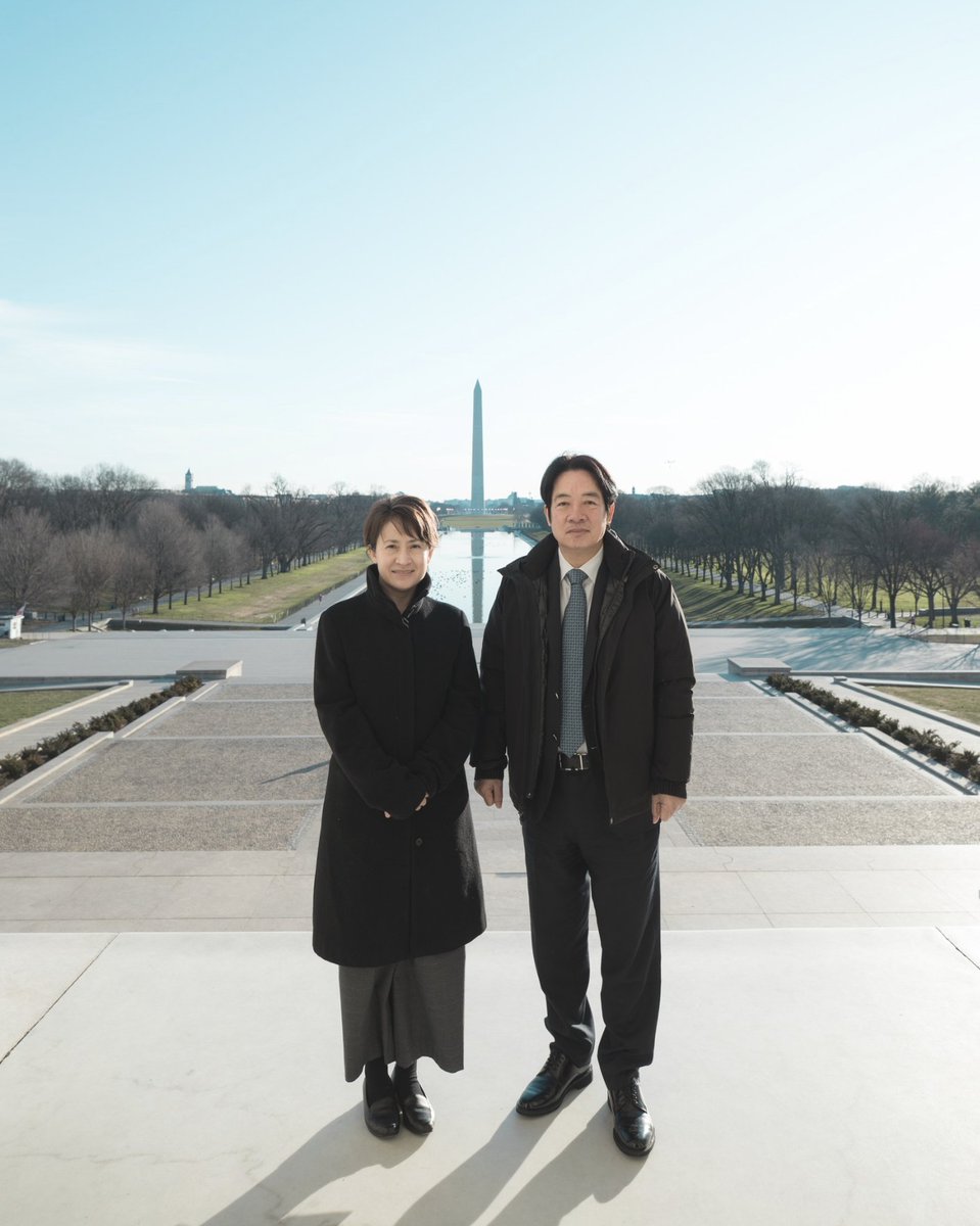 james_chater's tweet photo. Just in: Lai Ching-te, presidential candidate for the DPP, has named Hsiao Bi-khim, who until this morning was Taiwan's de facto ambassador to the US, as his running mate for vice-president.

He also shared a photo of them in Washington in early 2020.
https://t.co/u1AmYIHb7X https://t.co/OIuATHfeDC