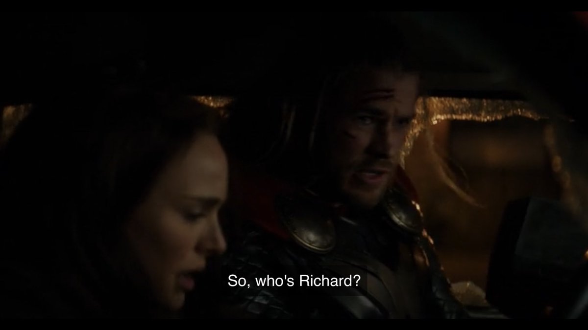 rioviaa's tweet photo. odinsons are the equivalent of:
“you're the most jealous man I know.” 
"you know other men? https://t.co/eG4NsFKtPo