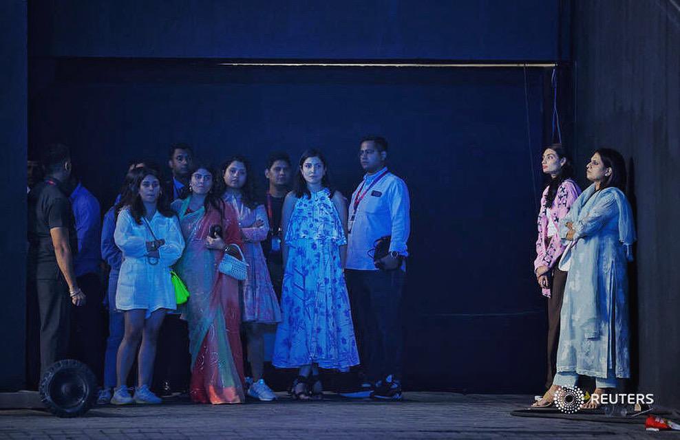 India’s Virat Kohli with his wife Anushka Sharma and spouses of Indian cricket players after India lost the Final match <a href="/imVkohli/">Virat Kohli</a> <a href="/AnushkaSharma/">Anushka Sharma</a> #CWC2023Final #CWC2023 <a href="/Reuters/">Reuters</a> <a href="/reuterspictures/">Reuters Pictures</a>