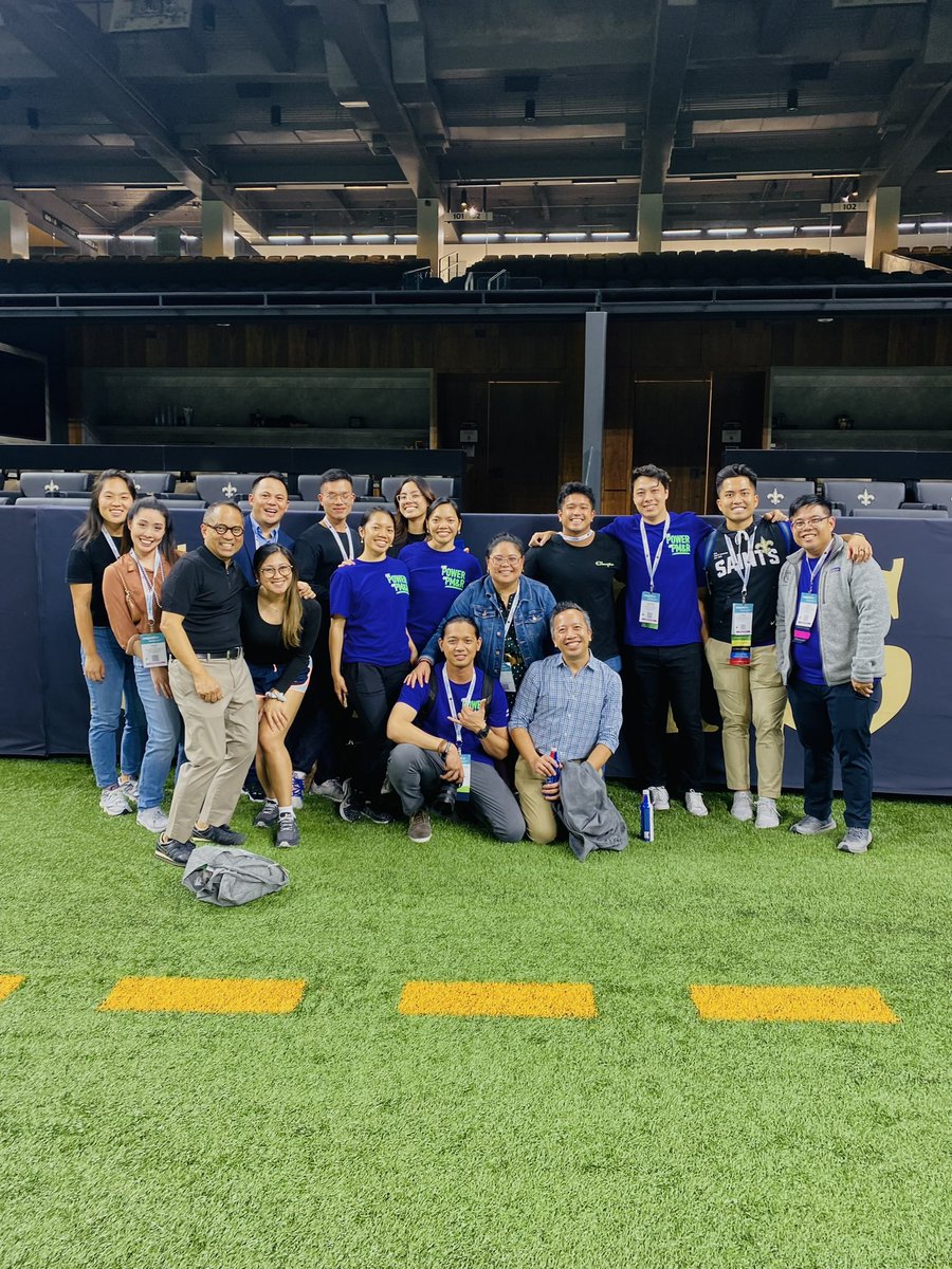 I had the honor of attending @PAPA_ORG_1975’s annual meeting! From meeting our esteemed leaders in the field to experiencing the Superdome with fellow students & colleagues, it’s inspiring to see how much this organization has grown. 🇵🇭🩺 #MedX #Physiatry #AAPMR23