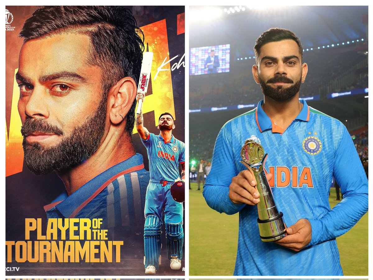 The Man The Myth The Legend 🏆
3 ICC POTT @imVkohli 
#Congratulationsindia