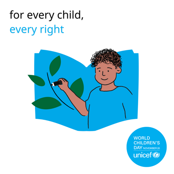 We will keep you safe.
We will help you learn.
We will uphold your right to speak and be heard.

34 years ago, world leaders made this promise to children.

This #WorldChildrensDay is a reminder to fulfil the UN Convention on the Rights of the Child.