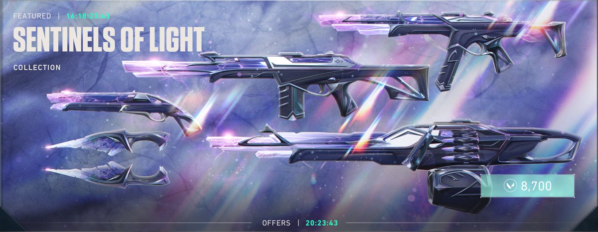 🚨 Giveaway Alert 🚨

3x Sentinels of Light Collection 

🎁To Enter : 
1) Follow <a href="/irushi/"></a> &amp; <a href="/GlobalEsportsIn/">Global Esports</a> 
2) Retweet &amp; Like
3) Tag 2 Friends

Winners Announced Thursday 24th November