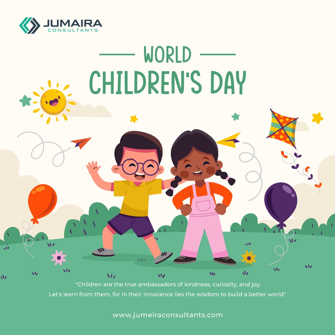 Let's protect, nurture, and cherish the precious souls that light up our world. Happy #ChildrensDay! 🌟🌍
#FutureLeaders