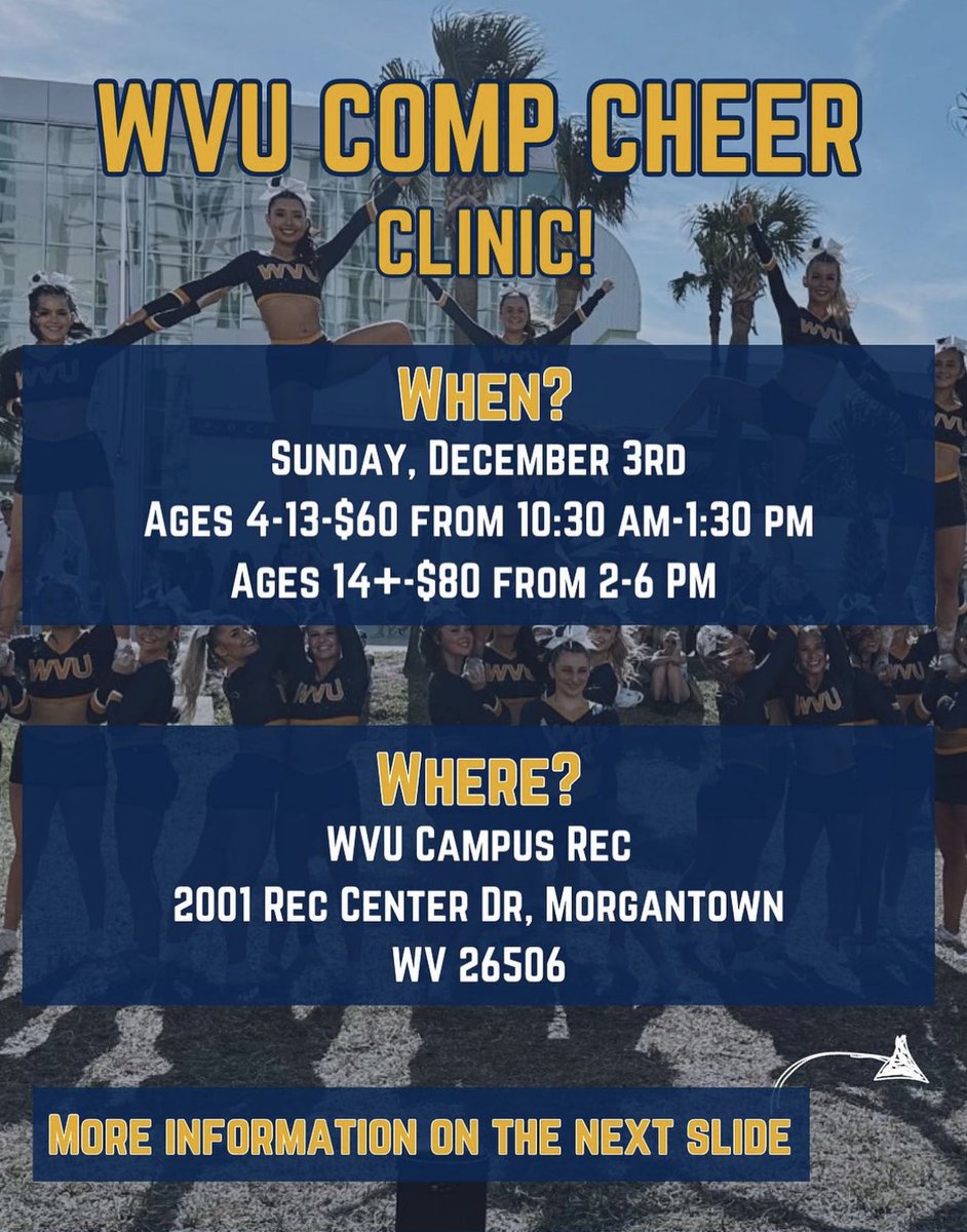 WVU Competitive Cheer tweet media