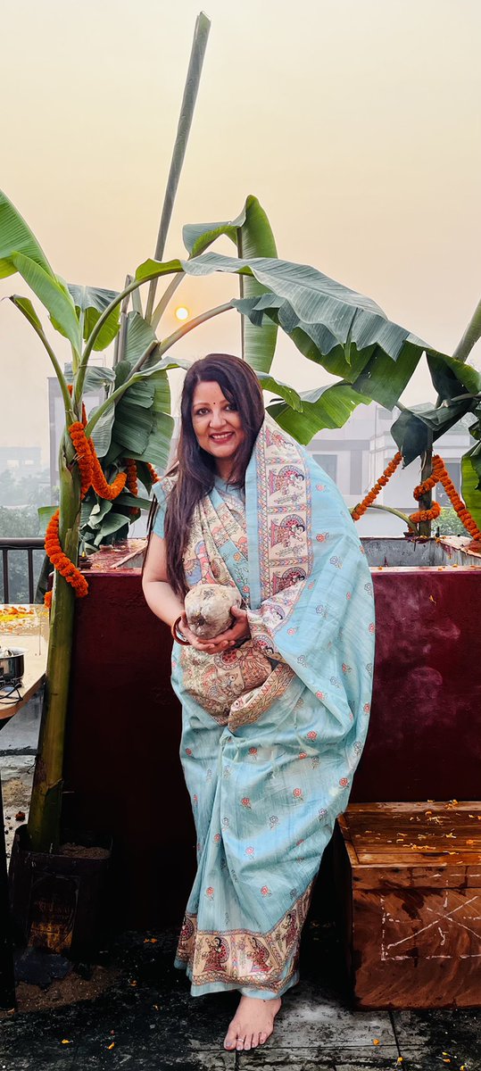 advjyotijha's tweet photo. छठ 2023 सम्पन्न हुआ - छठी मैया सभी का कल्याण करें ❤️🥰🙏🏻

#ChhathhPuja 
#छठ2023 https://t.co/BiTbCy5YEB