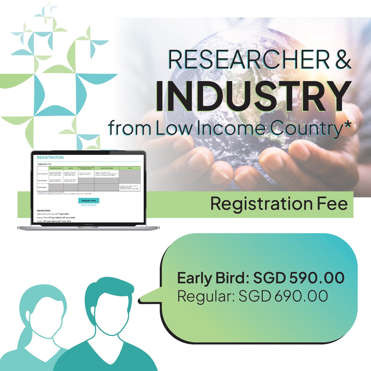 IFW2024's tweet photo. We're introducing reduced rates for attendees from lower-income countries, aiming to make this experience accessible to more individuals. Join us and be a part of this inclusive event!
#IFW2024 #Registration #InsectProtein #insects  #LowerIncome https://t.co/jGfwRAJpiT