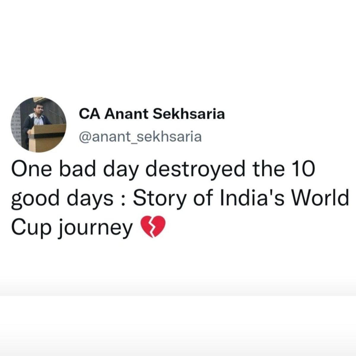 ca_mohit__'s tweet photo. No matter what , We played the whole world cup like CHAMPIONS 💪 https://t.co/qfZRRObniX