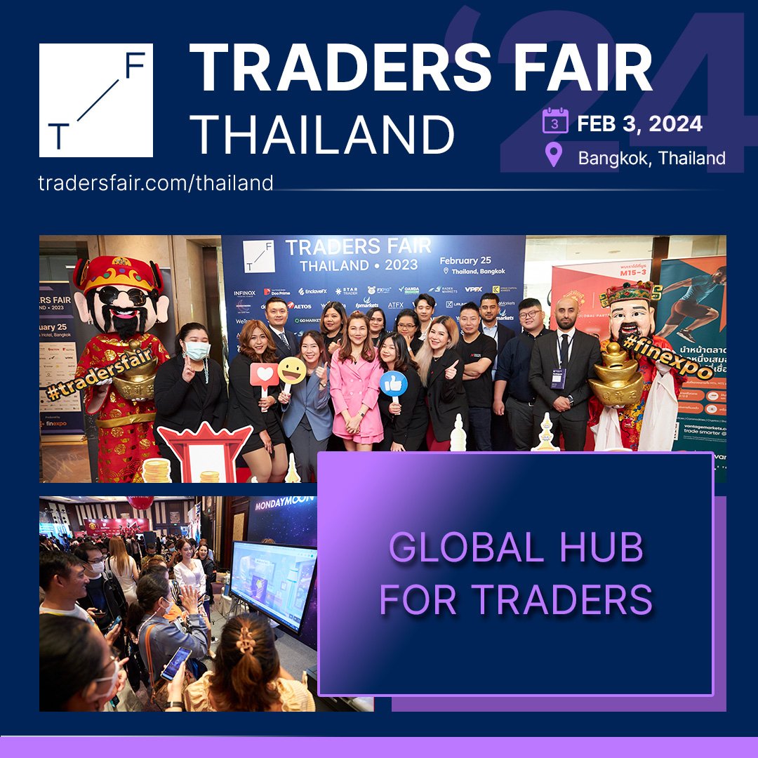 builder__news's tweet photo. 🔝Thailand Traders Fair 2024

🇹🇭The #ThailandTradersFair 2024 is not just an event but a grand celebration of ambition, knowledge, and meaningful connections in the #Finance and FinTech industry.

📅Feb 3rd, 2024
📍Shangri-La Hotel, Bangkok

👉Read more: https://t.co/4gr5pGRKaE https://t.co/VjkGSve9Ii