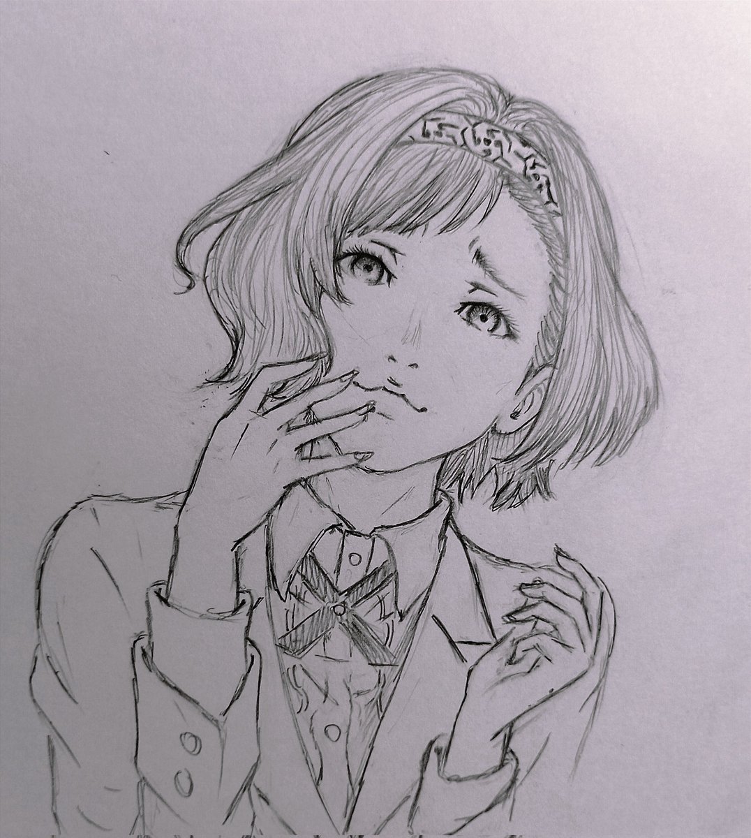 jizeru_livna's tweet photo. Fanart Itsuki Sumeragi... ♥️♠️♦️♣️

#fanart #kakegurui #itsukisumeragi #drawing #anime #manga #blackandwhite #jizerulivna #sumeragi #apuesta #pencil #girl #game https://t.co/D7HjEcbNkA