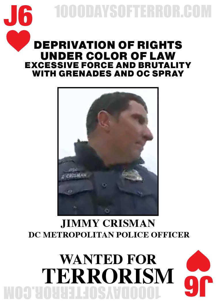 InvestigateJ6's tweet photo. @star_redemption DC MPD Officer Jimmy Crisman. https://t.co/vysWxOxeoN