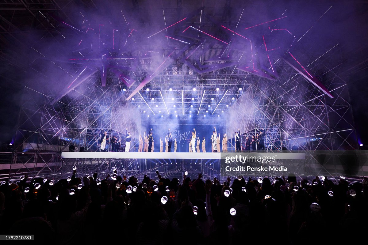 📸 231119

.<a href="/Stray_Kids/">Stray Kids</a> perform at the 2023 Billboard Music Awards at Hwajung Gymnasium in Seoul, South Korea. (1/2) 

#StrayKids #스트레이키즈 #BBMAs