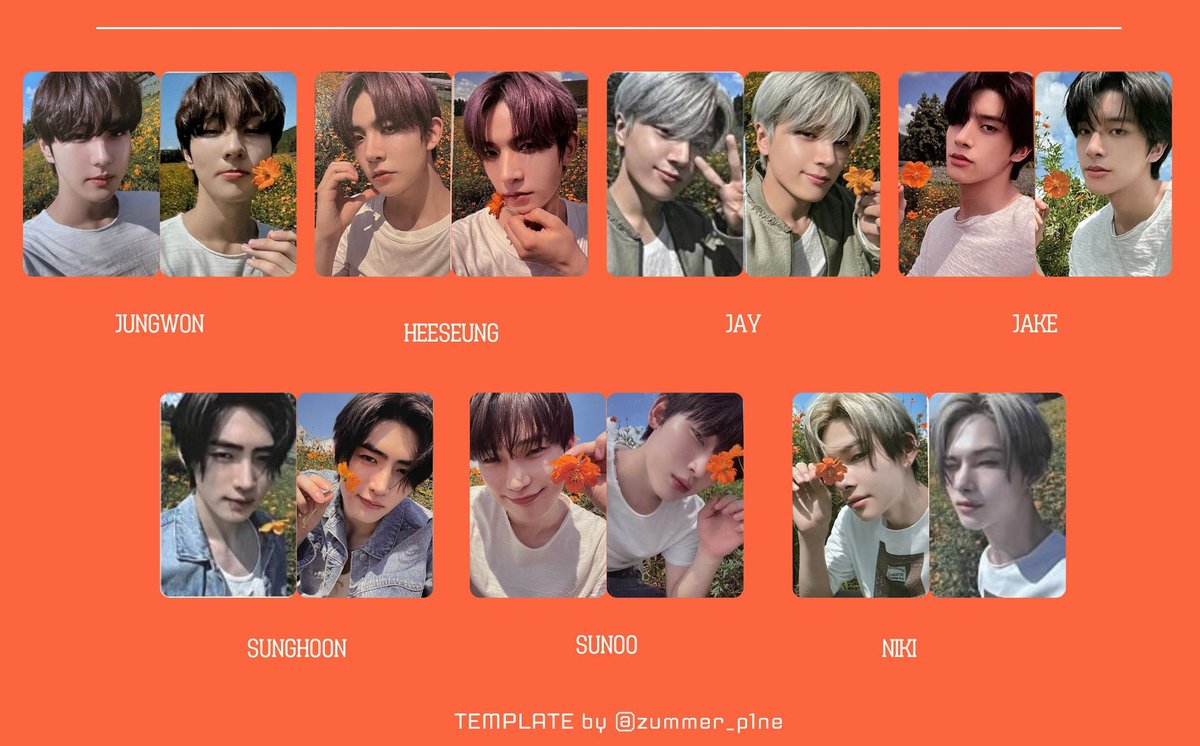 ⭐ wts lfb ph  

☁️ #keuforsale — enhypen pc

     🦢 ₱ 150 each 
     🧺  payo / nov 30 dop
     🍭 random, pooling 🆗
    🪻 dec eta if no delays 
     🍓 reply "mine + ver + quantity"

 🧚‍♀️  jungwon heeseung jay jake sunghoon sunoo ni-ki weverse wev a b flower orange blood