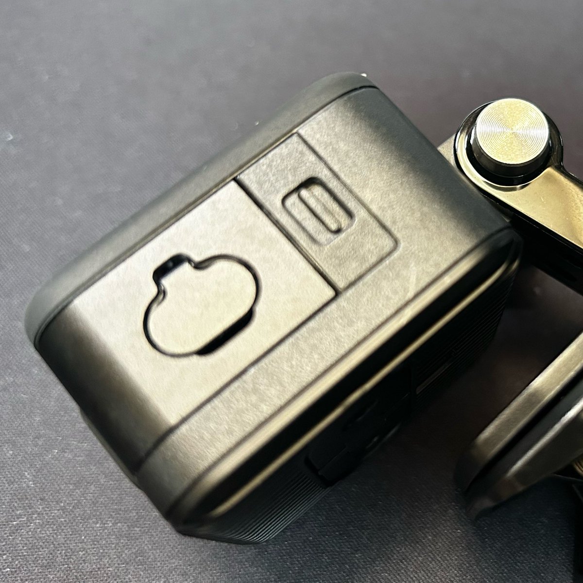 1970au_svg's tweet photo. HERO11miniのドアを3rd物に変更
水潜らないし自己の利便性を追求している
#gopro #hero11mini https://t.co/msS64Iqdwe