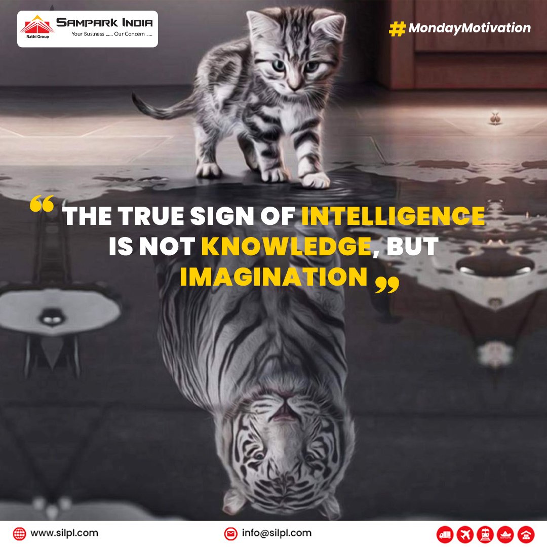 #MondayMotivation First step to fulfill our dream is not just about what we know but how we envision the possibilities towards our goals.

#motivationmonday #startimagination #imagineoverknowledge #strongbelief #chasedream #dreamintoreality #imagination #samparkindialogistics