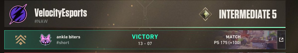 VelocityNAW's tweet photo. Velocity took our first Premier E7A3 W today. This was huge for us today. Over the course of the next week or so Velocity plans to intorduce some new members to our roster to challenge the lower preforming players spots on our starting 5. https://t.co/EGWoSJO2wH