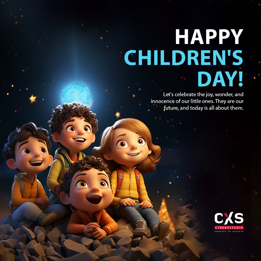 cyberxstudio_uk's tweet photo. Let's cherish the laughter, dreams, and boundless imagination of our little ones. Here's to a world filled with love and support for every child's bright future.

#happychildrensday #november #celebration https://t.co/mkq6dK5OhE