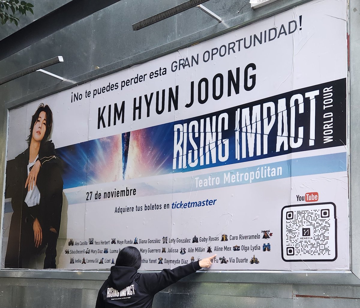 khj_ali's tweet photo. Hoy toco recorrido por los 3 anuncios de la gira Rising Impact en la CDMX 💚🫶👽🫰 ya flata menos para ver al guapito en vivo😍
@khj_heneciatwt
#KIMHYUNJOONG
#김현중
#キムヒョンジュン
#金賢重
#HENECIA
#UZOOSIN
#RISINGIMPACT 
#WORLDTOUR
#kimhyunjoongenLatam
#LatamHENECIA https://t.co/GfSmpdYvP4
