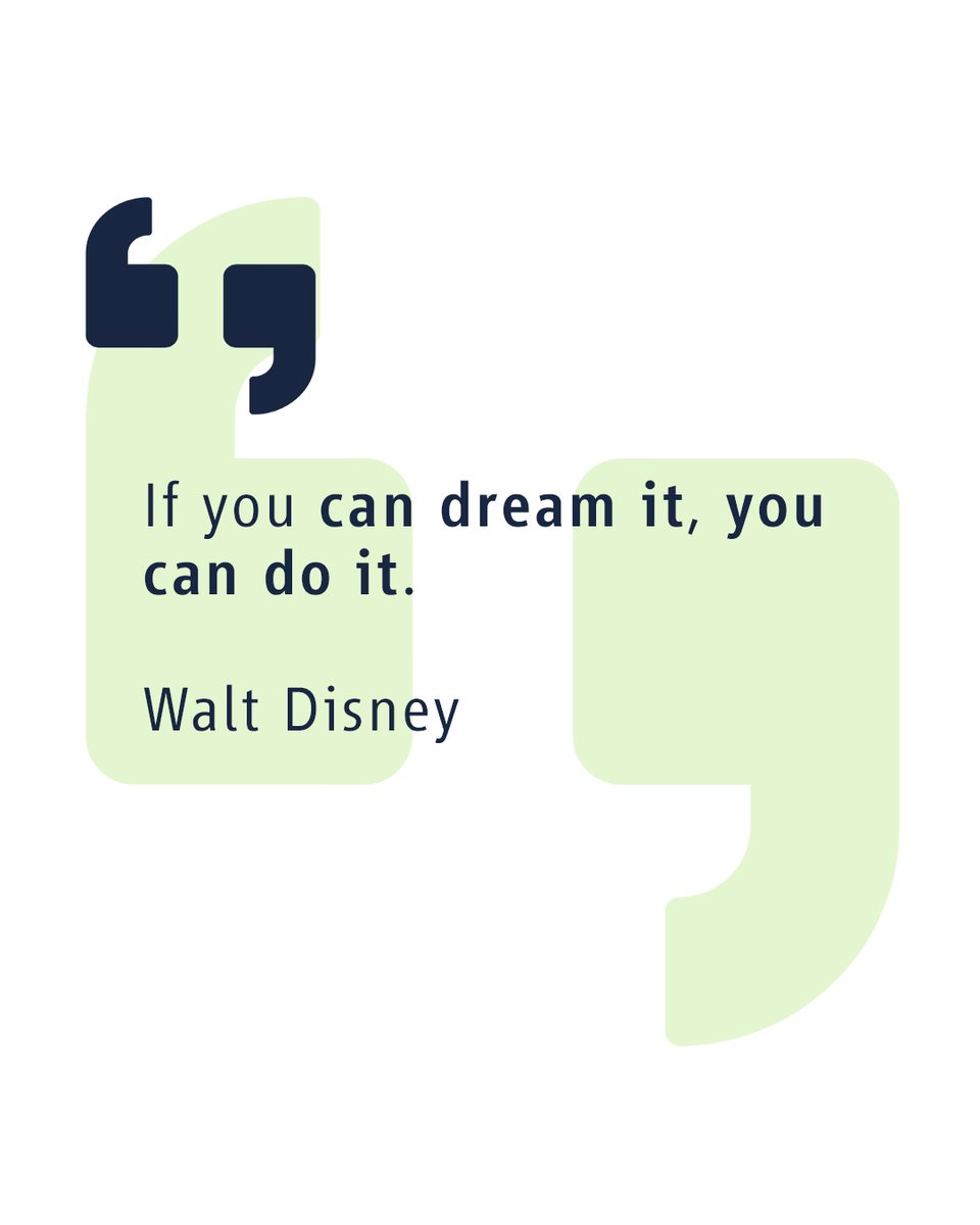 "If you can dream it, you can do it." - Walt Disney. Motivation am Montag! Starte jetzt mit der Jobsuche mit dem Link in der Bio und beginne die Reise zu deinem #LieblingsJob!

#mondaymotivation #jobsde #career #socialmedia #twitter