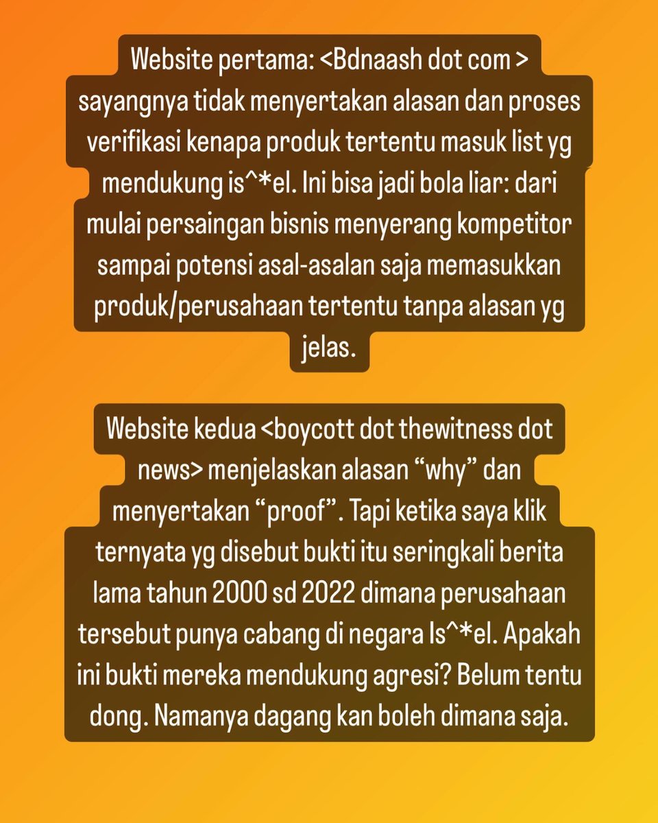 na_dirs's tweet photo. Soal boikot memboikot (1) 

Sebuah utas https://t.co/m2lE97Ixwd