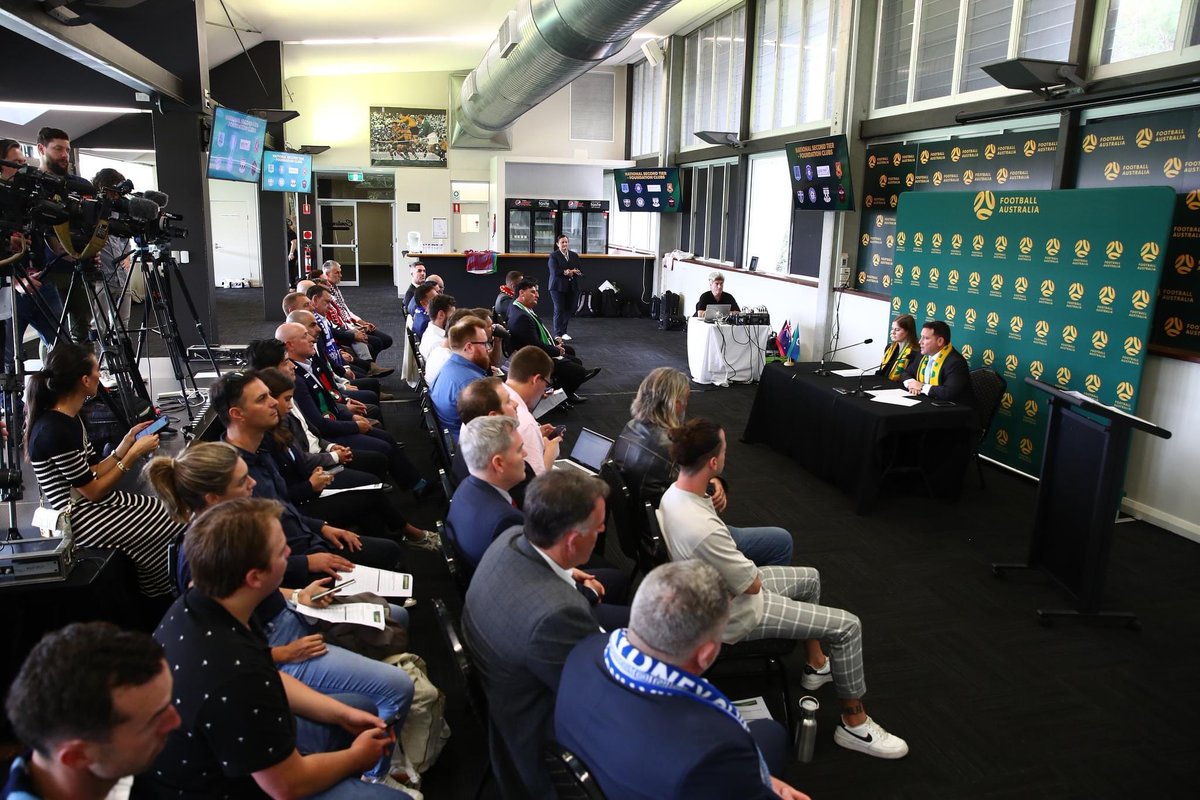 Historic day for Australian Football to the initial eight of the National Second Tier congratulations some big clubs involved - adds an important narrative and pathway which again goes national salute to the hard work of <a href="/NickGalatas/">Nick Galatas</a> <a href="/AAFClubs/">AAFC</a> <a href="/FootballAUS/">Football Australia</a> can’t wait 😊