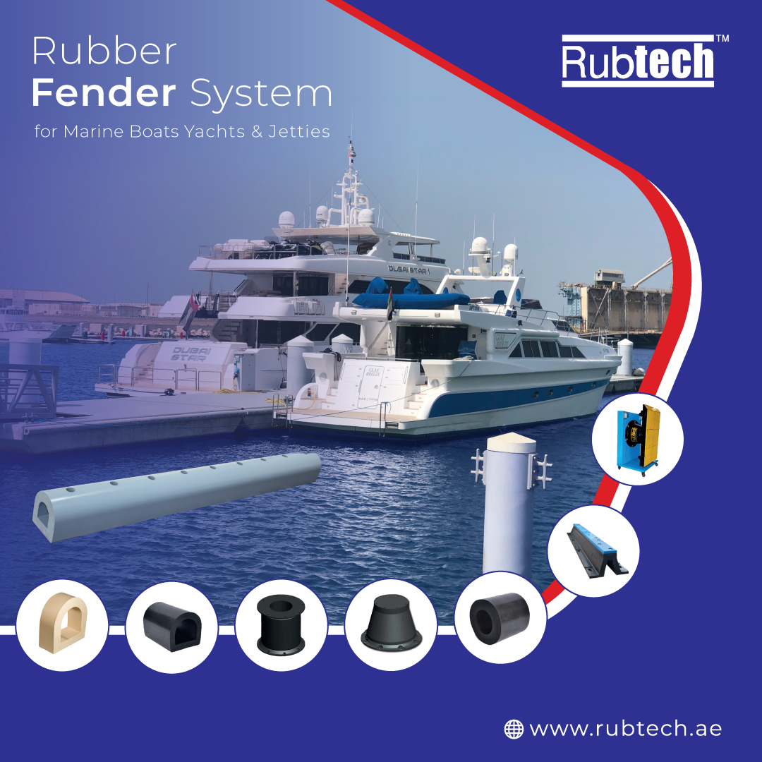 HiraLLC's tweet photo. RubTech #marine #fender systems play a vital role in ensuring safety &amp; security in dynamic environments, engineered to withstand the challenges of unpredictable marine conditions, ensuring the protection of your docks &amp; vessels. For more info, visit https://t.co/MTGD9dC9N9. #hvac https://t.co/H0rbZBOlh9