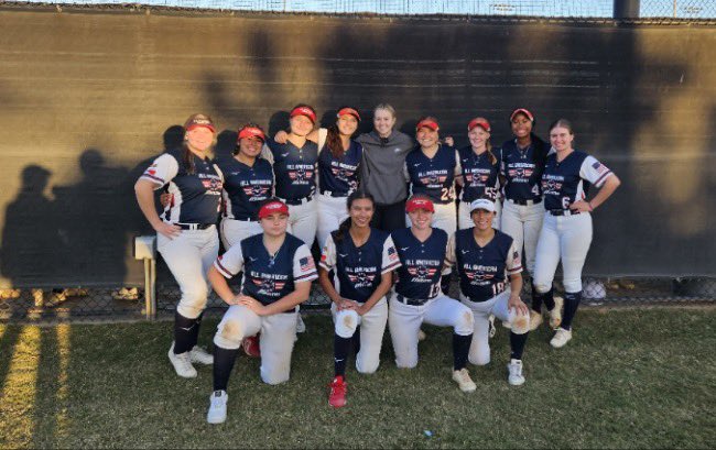 I want to send a big congrats to my teammates!@AllAmericanMizunoCasas18u we ended our season 21-9 and went 14-1 through 3+ tournaments to finish. Lost our final game of the season. Wish all the best on your next journey and most of your final High School year. ❤️🇺🇸🥎