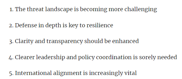 Modernizing Biosecurity and Biosafety in the US: Key Lessons Learned

In this article, we summarizes 5 key findings from a seminar we held at the <a href="/BelferCenter/">Belfer Center</a> with biosecurity experts <a href="/gregkoblentz/">Gregory Koblentz (now at gregkoblentz.bsky.social)</a> <a href="/angie_rasmussen/">Dr. Angela Rasmussen</a> <a href="/rvenkayya/">Rajeev Venkayya MD</a> and Dr. Larry Kerr 

belfercenter.org/publication/mo…