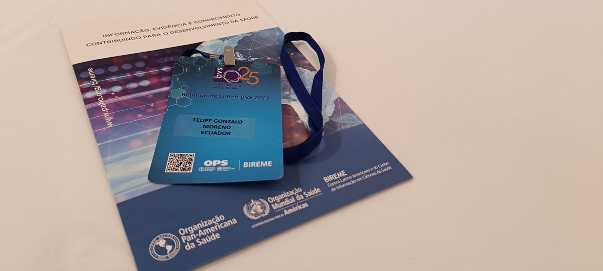 PiPeBlackStoneH's tweet photo. Esta semana tuve el honor de representar a Ecuador y participar junto a bibliotecarios de Latinoamérica de la @Red_BVS y directivos de @bireme en la reunión #RedBVS 2023 en Sao Paulo! 🌐✨ renovar el modelo de la Biblioteca Virtual en Salud (#BVS) nuestra misión 🧵(1/6) https://t.co/TC56csXmil