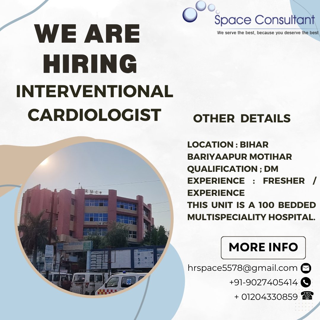 spaceconsultant's tweet photo. #cardiologist #CARDIOLOGY #interventionalcardiology #Consultant #CardiologistSpecialist #cardiologistsurgeon #heartspecialist https://t.co/MRlcfgsSK4